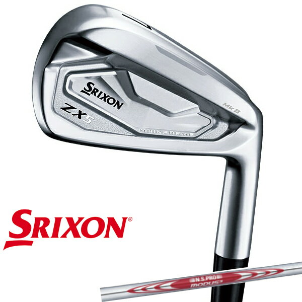 【特注】 ダンロップ スリクソン メンズ ZX5 Mk-II アイアン 5本組(6-9 PW) NS PRO MODUS3 TOUR 105 スチールシャフト SRIXON アイアンセット スリクソン zx5 mk2 ★NIPPON SHAFT（日本シャフト）【22】