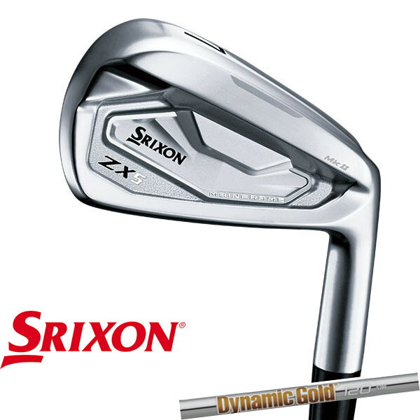 【特注】 ダンロップ スリクソン メンズ ZX5 Mk-II アイアン 6本組(5-9、PW) ダイナミックゴールド 120 スチールシャフト SRIXON アイアンセット スリクソン zx5 mk2 ★TRUE TEMPER(トゥルーテンパー)【22】