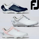 フットジョイ レディース ドライジョイズ BOA スパイクゴルフシューズ FootJoy (98178W)WT/SL/SL (98179W)WT/PK/SL (98180W)NV/WT/WT 【23】