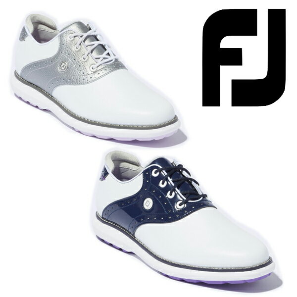 フットジョイ レディース FJ トラディションズ シューレース スパイクレスゴルフシューズ FootJoy【23】