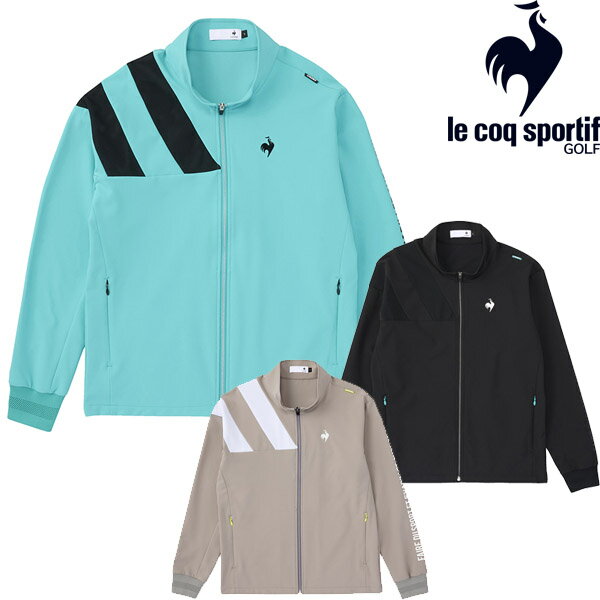 ルコック 2023年春夏モデル メンズ ニットライク ブルゾン QGMVJL60le coq sportif 