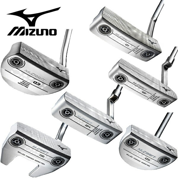 ミズノ メンズ M CRAFT OMOI パター ダブルニッケル仕上げ【23】MIZUNO GOLF 日本正規品