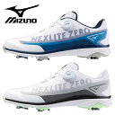 ミズノ メンズ ネクスライトゼロIG ボア スパイク ゴルフシューズ 51GM2380 MIZUNO GOLF 防水 軽量 3E【23】