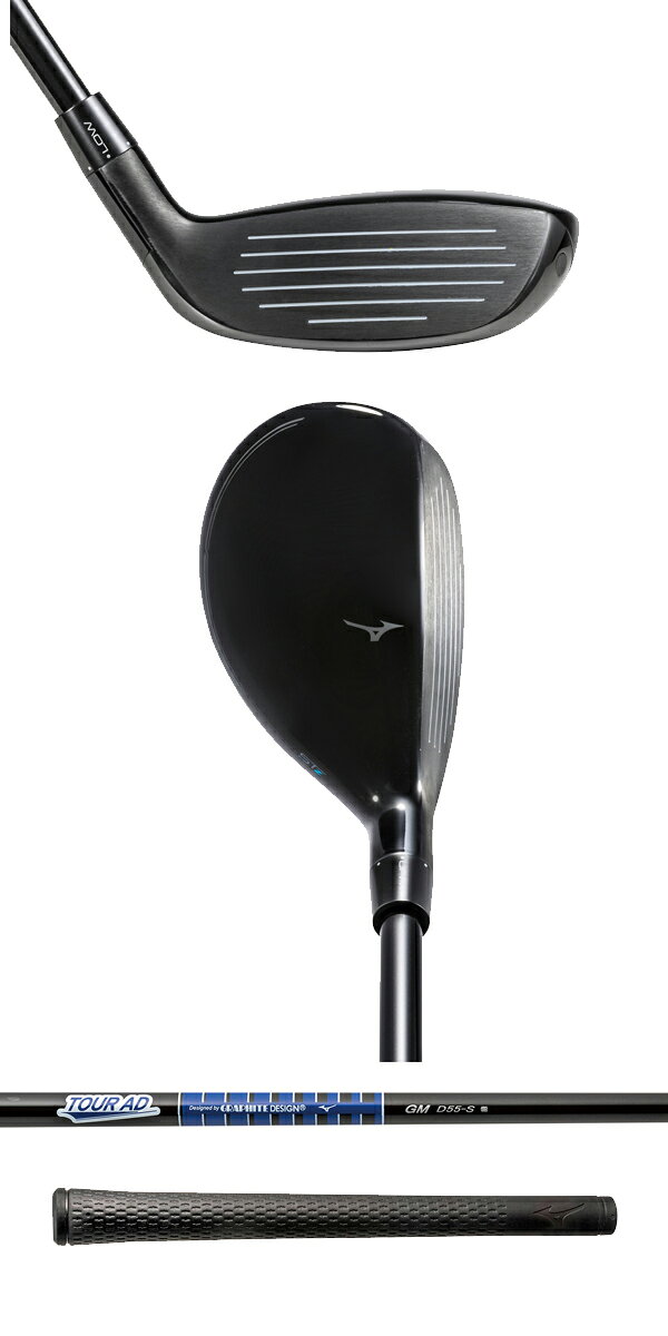 【レフティ／左利き用】ミズノ メンズ STZ230 ユーティリティ (No.3、No.4) TOUR AD GM U カーボンシャフト MIZUNO ST-Z 230【23】