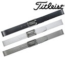 タイトリスト メンズ ツアー バックル ベルト TAABT231 Titleist【23】