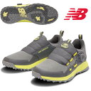 ニューバランス｜New Balance メンズ スパイクレス ゴルフシューズ フレッシュフォーム4700ボア FRESH FOAM 4700 v1 SL BOA ウィズ：2E G：グレー MGB4700 25cm 25.5cm