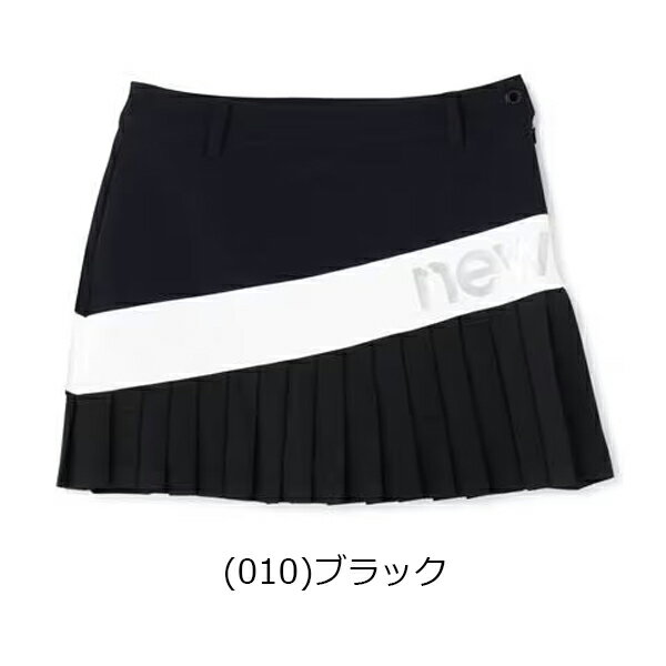 【特価】【残り、ブラックSサイズのみ】ニューバランスゴルフ 2023年春夏モデル レディース インナー付き スカート 012-3134503 NEW BALANCE GOLF【23】
