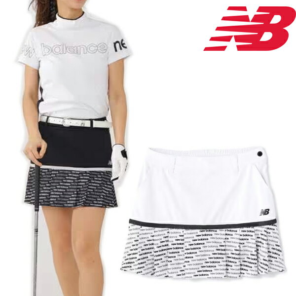 ニューバランスゴルフ 2023年春夏モデル レディース インナー付き スカート 012-3134511 NEW BALANCE GOLF【23】