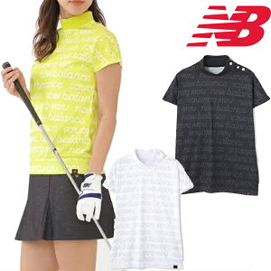 ニューバランスゴルフ 2023年春夏モデル レディース 半袖 ハイネック プルオーバー 012-3166509 NEW BALANCE GOLF【23】