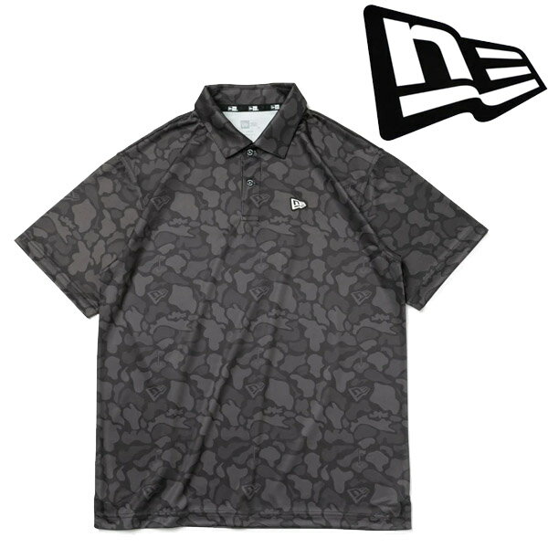 ★本日6/4 20時スタート★ニューエラ メンズ GF POLO GOLF CAMO 半袖シャツ 13516928 NEW ERA