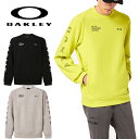 リー トレーナー メンズ オークリー 2023年秋冬モデル メンズ OAKLEY BOTH SHOULDERS CREW ミドラー スウェット FOA405728 OAKLEY トレーナー【23】