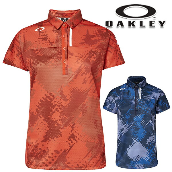 オークリー 2023年春夏モデル レディース ELEVATE NOISY TONE SHIRT 半袖シャツ FOA500544 OAKLEY【23】