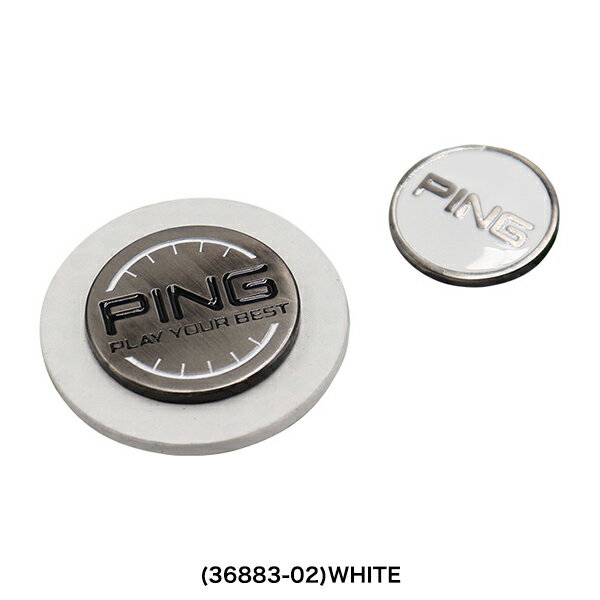 ★期間限定★【全品対象！エントリーでポイント3倍♪】ピンゴルフ メンズ PU TWIN マーカー AC-U2302【23】PING ゴルフ