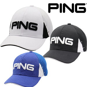 ピンゴルフ メンズ SHAKE & COOL DOUBLE RUSSEL 冷感 キャップ HW-P2305【23】PING ゴルフ