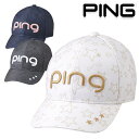 ピンゴルフ レディース POP STAR LADIES キャップ HW-A2318 PING GOLF【23】