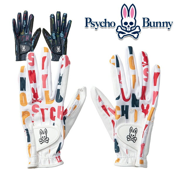 サイコバニー レディース ゴルフグローブ 両手用 PBMG3FG2 Psycho Bunny