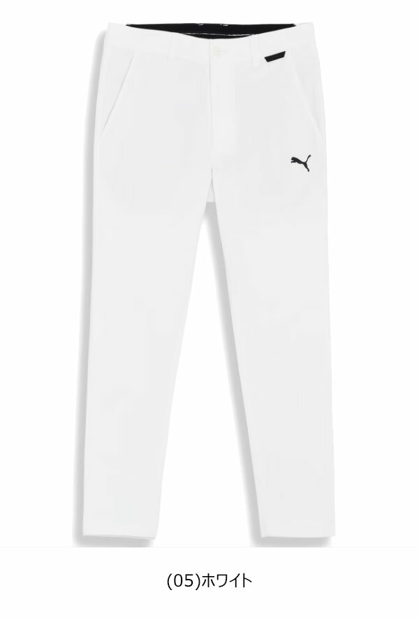 【特価】プーマゴルフ 秋冬モデル メンズ ストレッチ 千鳥 スリム テーパード パンツ 624945 PUMA GOLF 【23】