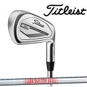 【特注】23FWタイトリスト メンズ T350 アイアン 単品（＃4、5、W(53)） NS PRO 880 AMC スチールシャフト Titleist【23】日本正規品