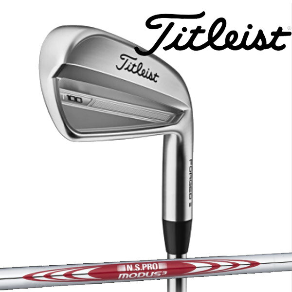 タイトリスト メンズ T100 アイアンセット 6本組(5-9、PW) NS PRO MODUS3 TOUR 115 スチールシャフト Titleist 日本正規品　【23】