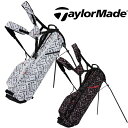 テーラーメイド メンズ フレックステック ネオ グラフィック スタンド キャディーバッグ TD878 TaylorMade キャディバッグ ゴルフバッグ【23】