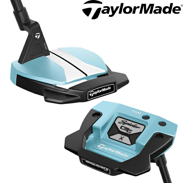 テーラーメイド ユニセックス スパイダー GTx アイスブルー トラスヒール パター TaylorMade【23】