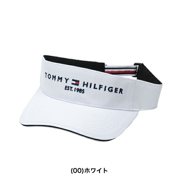 トミーヒルフィガー ユニセックス TH LOGO バイザー 56cm THMB3F52 TOMMY HILFIGER【23】