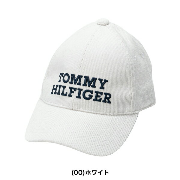 【SALE】トミーヒルフィガー ユニセックス コーデュロイ キャップ 57cm THMB3F54 TOMMY HILFIGER【23】