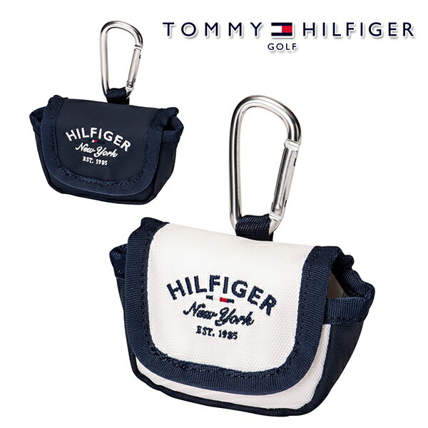 トミーヒルフィガー 2023年春夏モデル ユニセックス アイコン ボールポーチ THMG3SBB TOMMY HILFIGER【23】