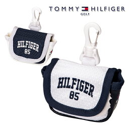 トミーヒルフィガー 2023年春夏モデル ユニセックス プレップ ボールポーチ THMG3SBG TOMMY HILFIGER ボールケース ボール入れ【23】