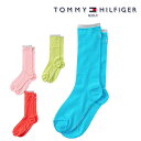 トミーヒルフィガー 2023年春夏モデル レディース ミドルソックス THMB3S1F TOMMY HILFIGER【23】