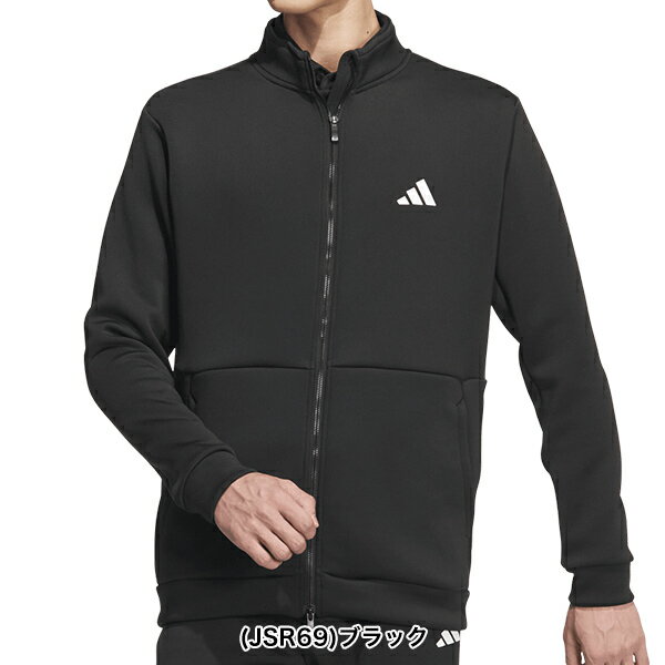 【特価】アディダス ゴルフ 秋冬モデル メンズ adidas ダンボールニット バックロゴ 付き フルジップ ジャケット JSR69 adidas golf jsr69 【24】