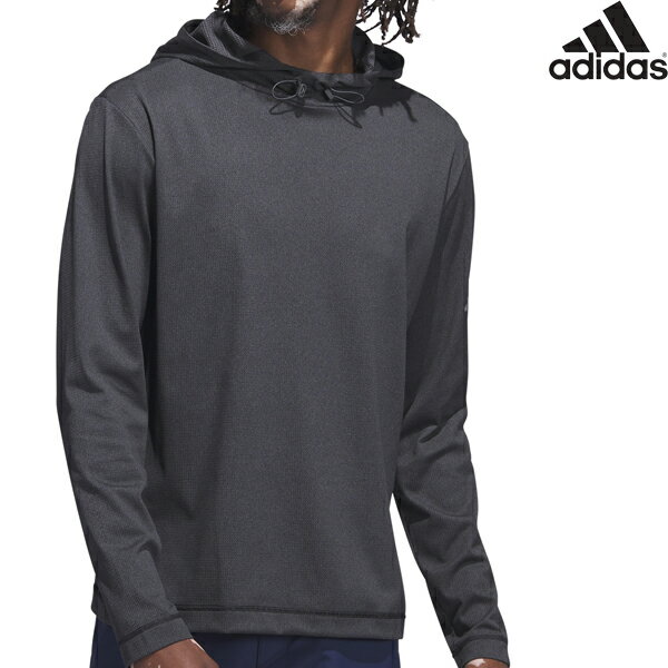 【お取り寄せ】アディダスゴルフ 秋冬モデル メンズ ライトウエイト プルオーバー 長袖 フーディー NBY60【23】