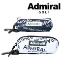 アドミラル 2024年春夏モデル ユニセックス モノグラム ボールポーチ ADMG4AE2 Admiral GOLF【24】