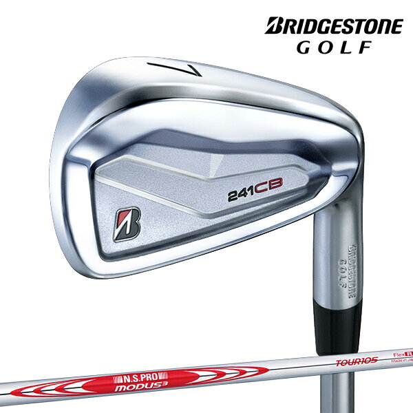 樂天商城 - ブリヂストンゴルフ メンズ 241 CB アイアン 6本組(5-9、PW) NS PRO MODUS 3 TOUR 105 スチールシャフト BRIDGESTONE GOLF アイアンセット【24】