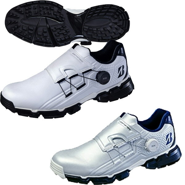 ブリヂストン メンズ ゼロ・スパイク バイター ツアー ボア スパイクレス ゴルフシューズ 3E相当 防水 SH2401 BRIDGESTONE GOLF スパ...