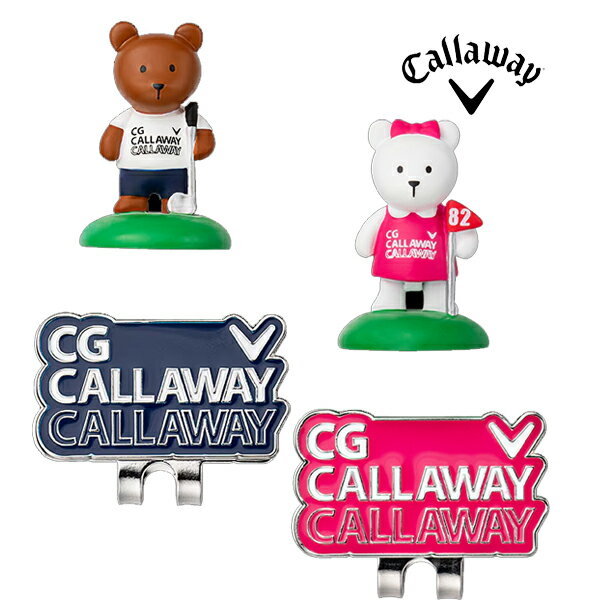 キャロウェイゴルフ 2024年春夏モデル レディース AC CG BEAR 3D MARKER 24 JM マーカー Callaway Golf【24】