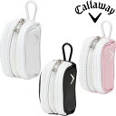 キャロウェイゴルフ 2024年春夏モデル レディース TR CG UPTOWN BALL POUCH 24 JM ボールケース Callaway Golf【24】