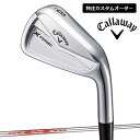 【カスタムオーダー】24SSキャロウェイゴルフ メンズ FORGED 24 エックス フォージド アイアン 6本組(5-9、PW) MODUS 3 TOUR 1...