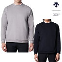 デサントゴルフ 2024年春夏モデル メンズ 【DSG COLLECTION】クルーネック プルオーバー DGMXJL52 DESCENTE GOLF【24】