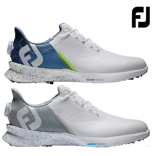 24SSフットジョイ メンズ 24 フューエル フラッシュ ボア スパイクレス ゴルフシューズ FootJoy