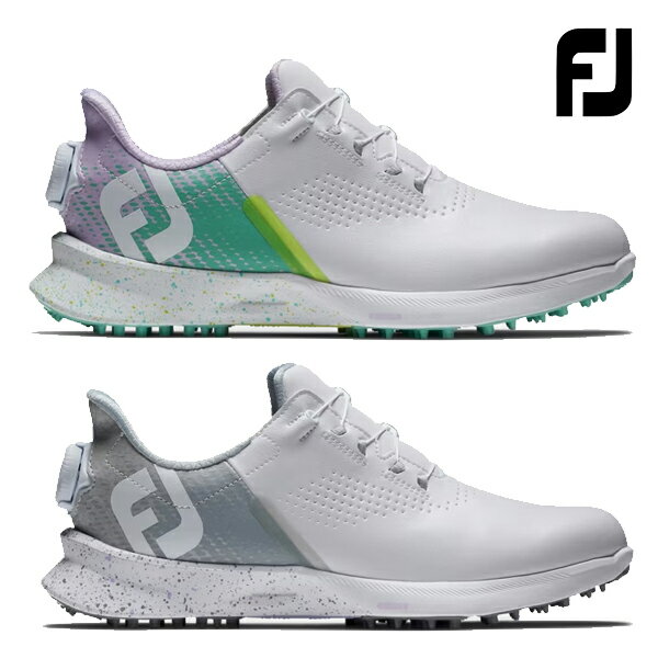 24SSフットジョイ レディース 24 WO フューエル フラッシュ ボア スパイクレス ゴルフシューズ FootJoy