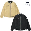 ルコック 2024年秋冬モデルメンズ ストレッチフォーサー ノーカラー 2WAY ブルゾン LG4FWB06M le coq sportif【24】
