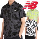 【SALE】ニューバランス 2024年秋冬モデル メンズ 半袖シャツ 012-4268001 NEW BALANCE GOLF【24】