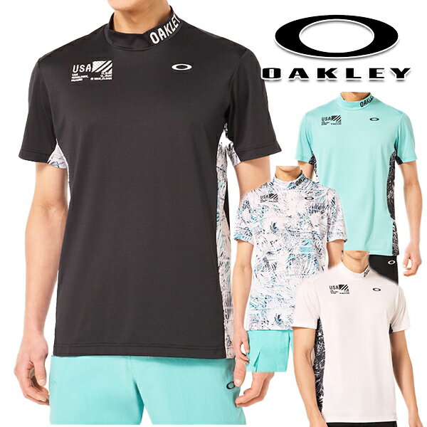 ★予告6/4 20時-★オークリー 2024年春夏モデル メンズ oakley Oakley Reliable Mock Shirt 3.0 foa406438 半袖シャツ シャツ モックネック 