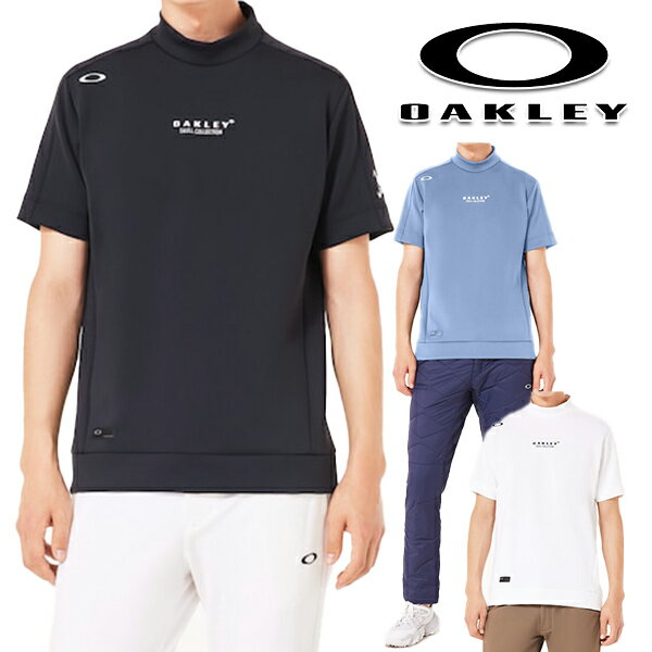 【特価】オークリー 秋冬モデル メンズ SKULL ENDEAVOR MOCK SHIRT 3.0 モックネック 半袖シャツ FOA406955 OAKLEY【...
