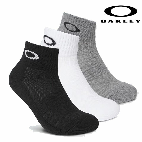 オークリー ユニセックス ソックス 3足セット 93238JP OAKLEY【24】