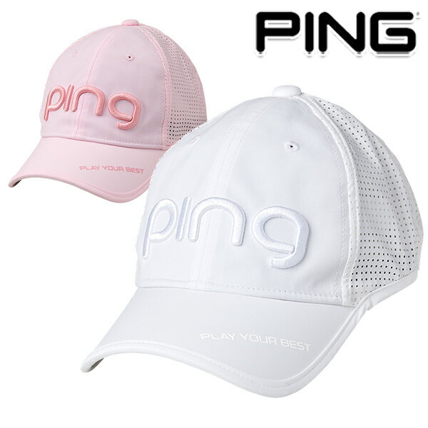 ピンゴルフ レディース PUNCHING キャップ HW-L2401【24】PING ゴルフ
