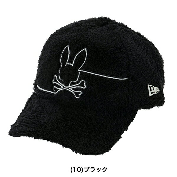 サイコバニー 秋冬モデル ユニセックス FUR CAP GOLF NEW ERA コラボ キャップ PBMG454F Psycho Bunny【24】