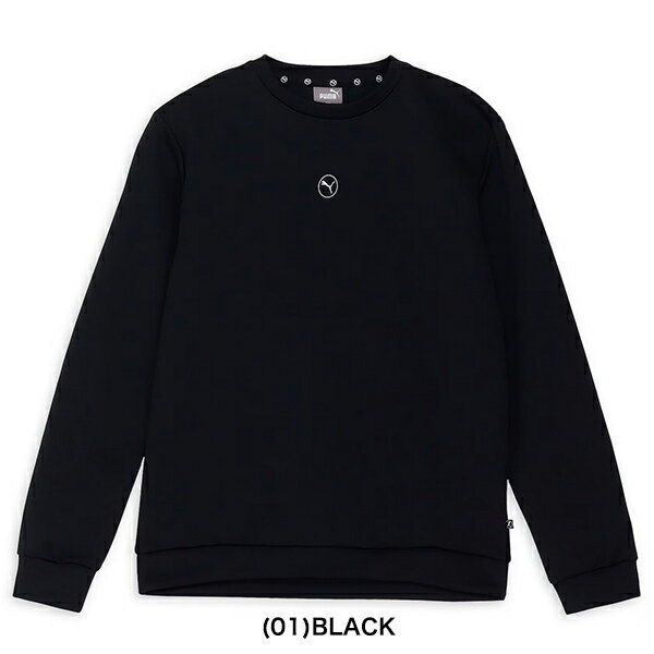 【特価】プーマゴルフ 秋冬モデル メンズ ゴルフ サークル キャット クルーネック プルオーバー 630419 PUMA GOLF 【24】