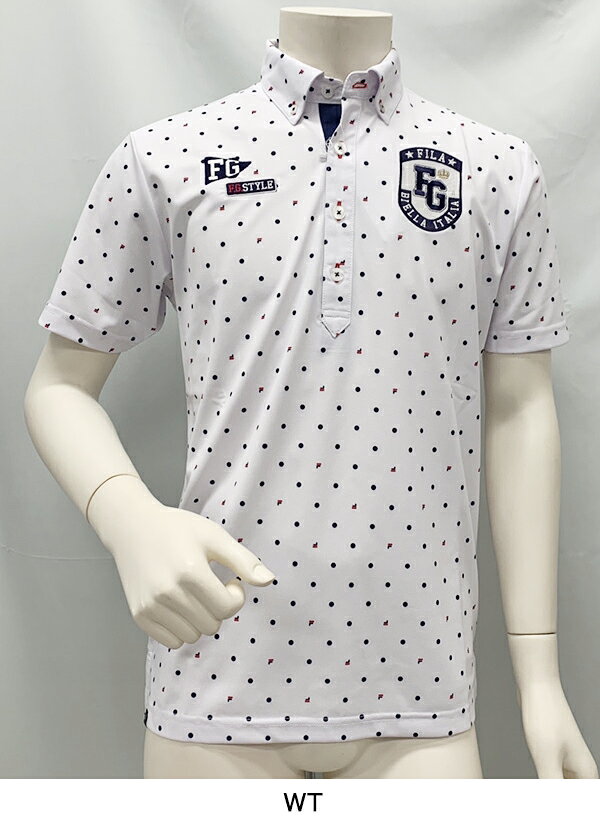 【特価】【夏ゴルフの準備♪】フィラゴルフ 春夏モデルフィラゴルフ メンズ 半袖シャツ 741-602【22】